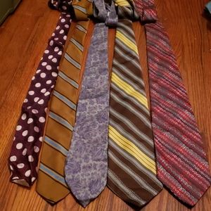 Five Vintage Ties